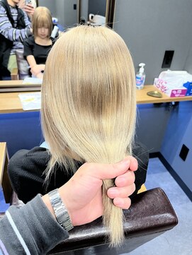 ボアップ(boappu) #ハイトーン#ケアブリーチ#髪質改善トリートメント