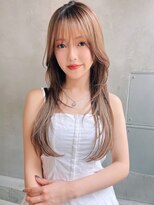 ケイト(kate) 【kate 大宮】ミルクティーベージュ×ザクザクレイヤー