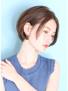 インセプション 銀座(INCEPTION) ショート・ボブ/面長/前髪なし/絶壁解消/30代/40代/50代/くびれ