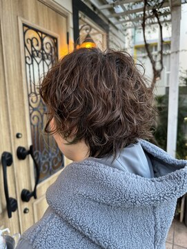 チョコレート(chocolate) ショートパーマ