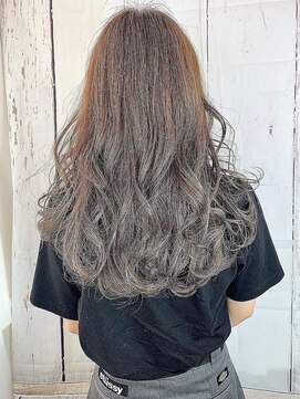 アレンヘアー 梅田店(ALLEN hair) グラマラスロングカールハイライトゴールド