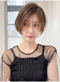 ウェーブミディアム似合わせカットメルティカラーショート/大宮