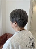 【シルバーグレー】白髪ぼかし/more岡崎店 大山