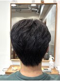 スリークショート＿ダウンパーマ