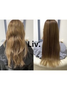 [縮毛矯正/髪質改善]くせ毛やうねりはカットやTrではまとまりません。一度髪質改善矯正をご体感ください。