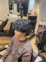 ノイセカンド 経堂(noi 2nd.)&nbsp;波巻きパーマ×ウルフ