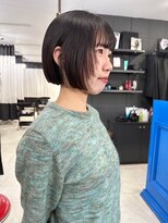 ナービス(NARVIS)&nbsp;切りっぱなしボブ/艶髪/ココアブラウン