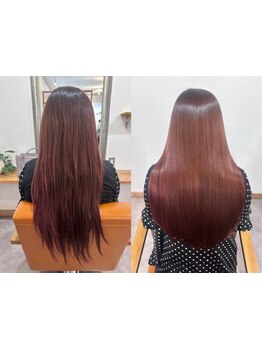 《横川駅近く》【超高濃度水素ストレート＋新世代シルクトリートメント】で憧れの美髪に♪