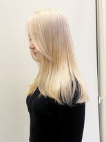 フィルドール 大分明野店(fild'or)&nbsp;ブロンドベージュ×ロングスタイル