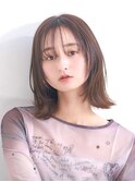 【La fith】外ハネボブ×シースルーバング×ショコラブラウン