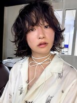 ナービス(NARVIS)&nbsp;ショートミディ/似合わせパーマ/くせ毛風