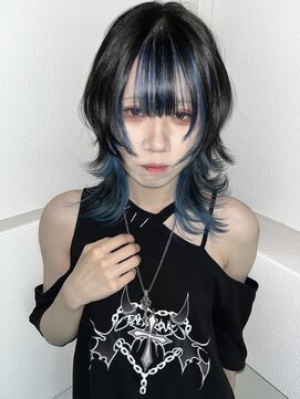 キバ(kva) ▽□□▽高発色ブルー×中性ウルフ