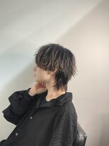 フィフスワン(fifth one) ハイライト/マッシュパーマ/ウルフ/アッシュブラック