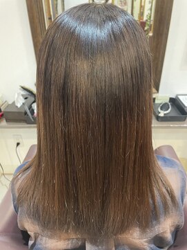 明るめカラー&メテオトリートメント