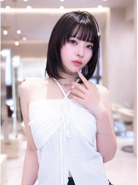 ハバナ 天神(HAVANA) 20代30代大人ガーリーレイヤーボブ/顔周り似合わせカット
