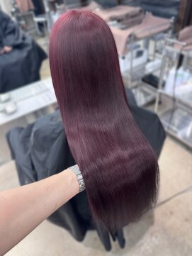 エン 栄店(enne) 大人ガーリー/ダークアッシュ/ミディアムレイヤーカット/栄