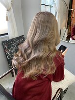 チャプター 問屋町(chapter)&nbsp;髪質改善トリートメントミルクティベージュ韓国ヘアダブルカラー