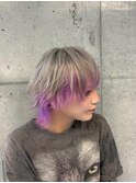 ケアブリーチ/メンズカット/ハイトーンカラー/似合わせカット