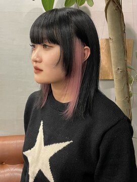 ニール 名古屋 伏見 丸の内(NEELU) 【anzu】ピンクのイヤリングカラー