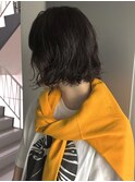 ボブパーマデジタルパーマ切りっぱなしボブニュアンスパーマ