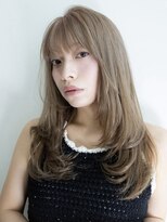 メノン 茨木店(Menon)&nbsp;ハイトーン　ゆる巻き　前髪　レイヤー　ハッシュカット