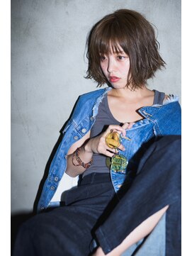 ミエル ヘア 新宿(miel hair) 【miel hair 新宿】大人かわいい♪愛され小顔ボブ