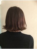 切りっぱなしボブ☆ 担当 伊原