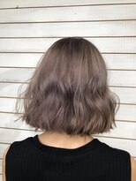 ビーヘアサロン(Beee hair salon) 【渋谷エクステ・カラーBeee/安部 郁美】ホワイトグレージュ