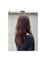 ヘアーアンドスパ メル(hair&spa m.e.l by origami)&nbsp;アメリカンチェリーカラー