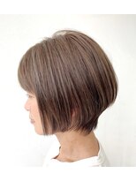 サロン マーニ(salon m ni)&nbsp;ナチュラルハイライト×ショートボブ
