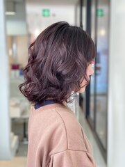 トーンダウンで冬カラー☆美髪Aube HAIR沖浜☆