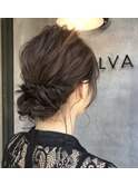 20代・30代・40代に似合う透明感が出るふんわりアレンジ