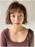 【本八幡 The B】ふんわりパーマボブ