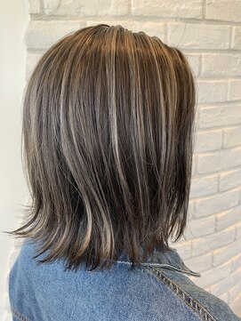 ラグ バイ シゲルカットクラブ 神田久志本店(lag) ハイライトバレイヤージュ