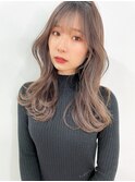《xena/中島》大人お洒落☆韓国風くびれヘア×フォギーベージュ