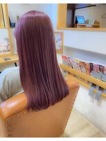 エン(enn)&nbsp;【enn】ブリーチ×ラベンダーピンク