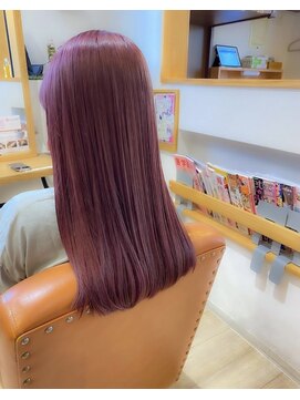 エン(enn) 【enn】ブリーチ×ラベンダーピンク