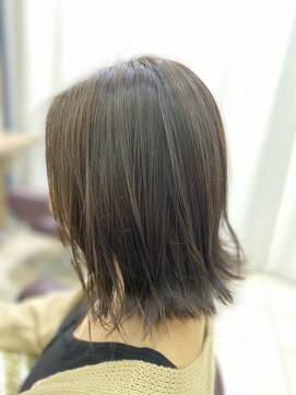 エイト オカチ 上野御徒町店(EIGHT okachi) 【EIGHT御徒町】加藤_外ハネ×ダークグレージュ