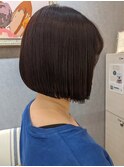 【モゾ】大人可愛い◎前下り切りっぱなしボブ