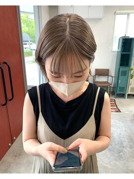 ヘアー バトン(hair vaton) クリアベージュ