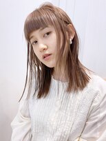 アイティーバイアルバム 藤沢店(IT by ALBUM)&nbsp;ピンクベージュ_ミニウルフテラコッタくすみブルー_38553