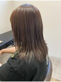 ベージュグラデーションカラー 髪質改善