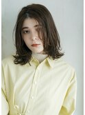 くびれ外ハネレイヤーボブ