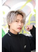 【センターパート×スパイラルパーマ】熊本メンズサロン