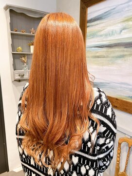 シアン 立川店(Shian) ハイトーン×ピンク×オレンジ