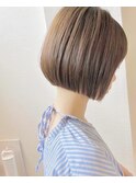 美髪縮毛矯正ネビージュミニボブ