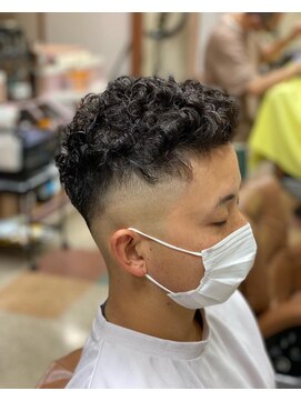 アポロカットステージ 相模大野店 アップバング/ツーブロックマッシュ<理容室>[メンズ/相模大野]