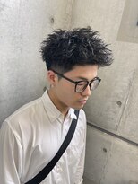 オーシャントーキョー ホワイト(OCEAN TOKYO WHITE) ショート/ツーブロック/黒髪/短髪/刈り上げ/原宿/ツイスパ