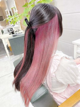 デイズ(days) インナーカラー/ホワイトピンク/ベージュピンク/ベビーピンク