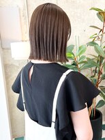 ノエ(noe)&nbsp;切りっぱなしボブ×フォギーベージュ